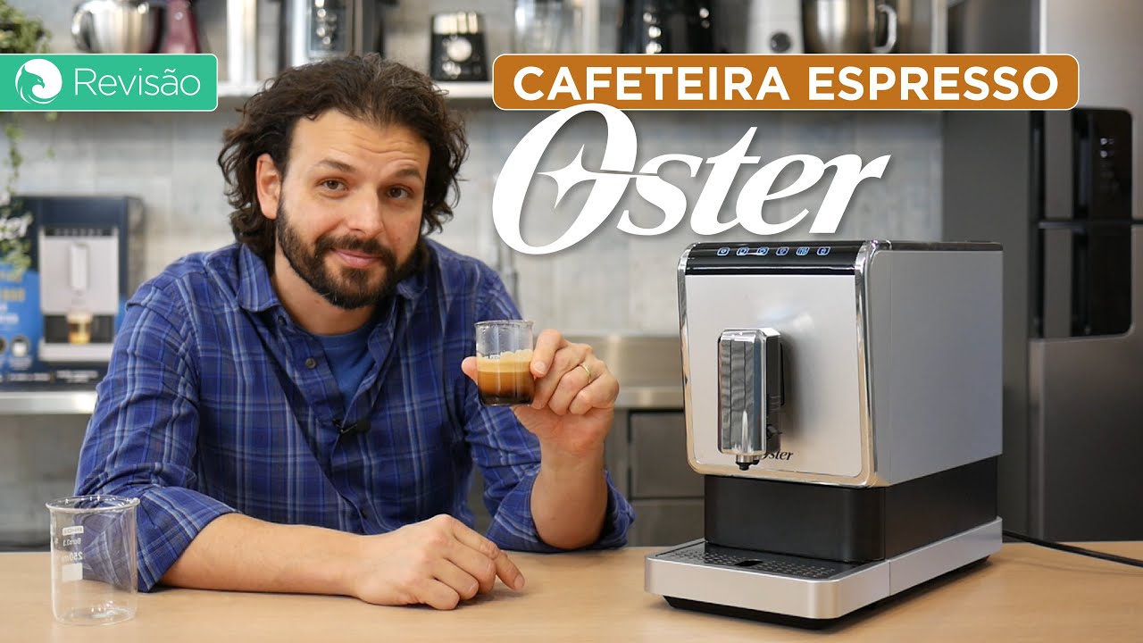 Na Prática com a Cafeteira ESPRESSO OSTER Super Automática | Revisão da Harpyja