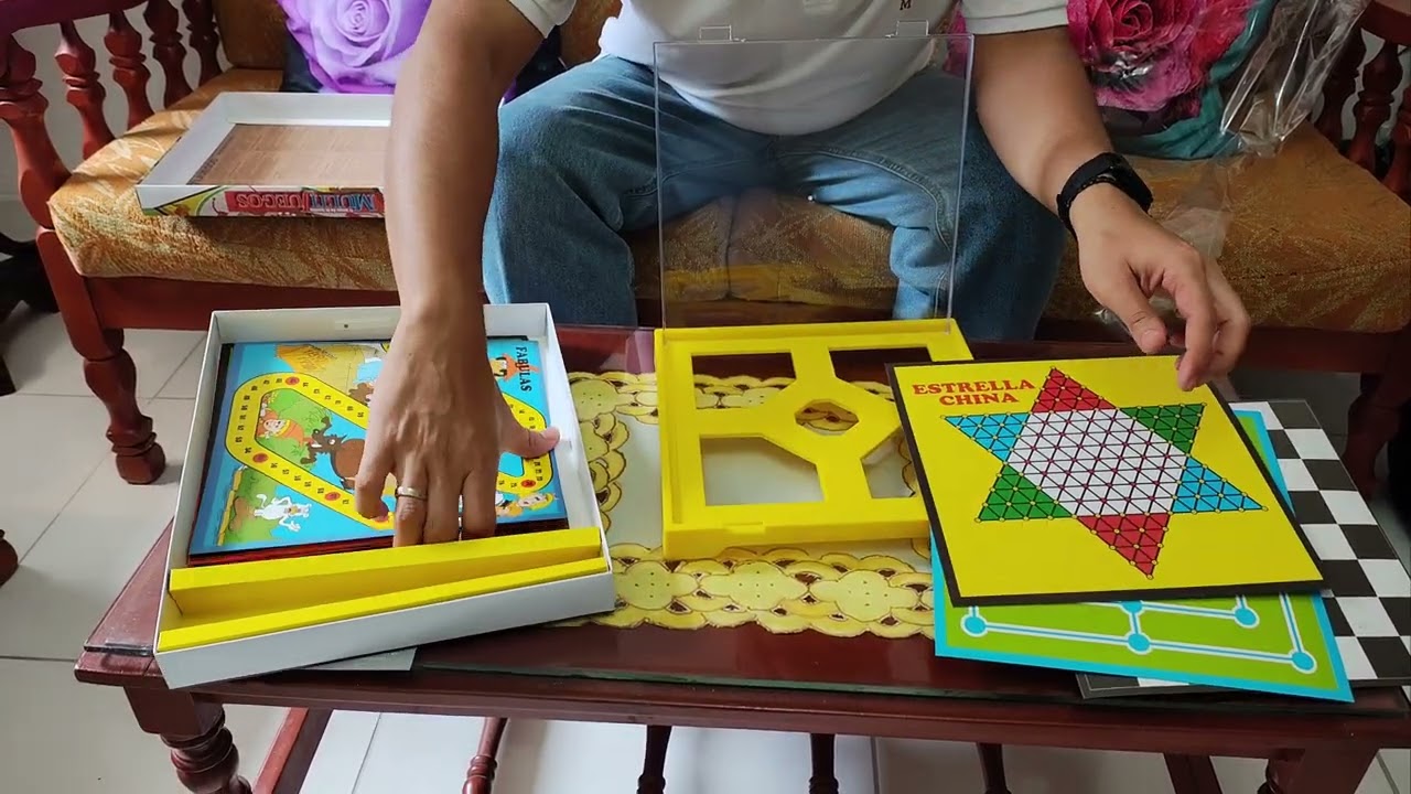 Multijuegos - el juego de la familia. 12 juegos diferentes. Colombia.