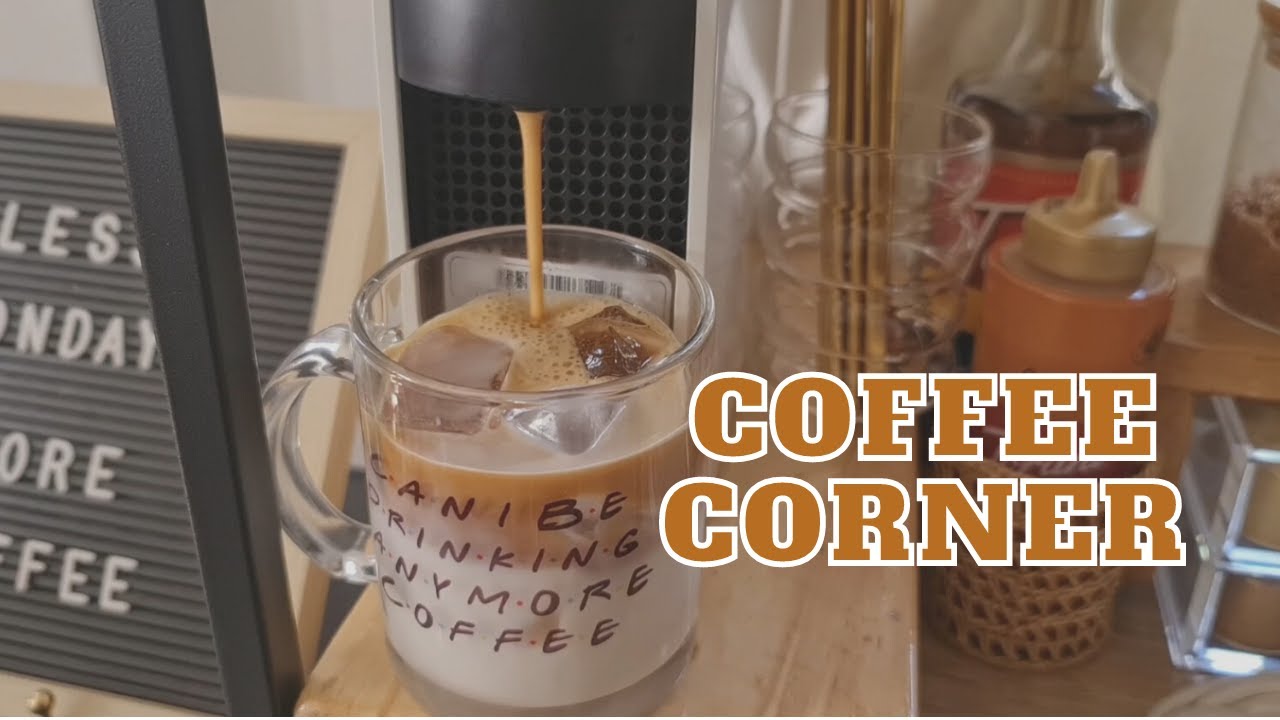 Coffee Bar at Home | Simple DIY Coffee Corner Idea (with links)