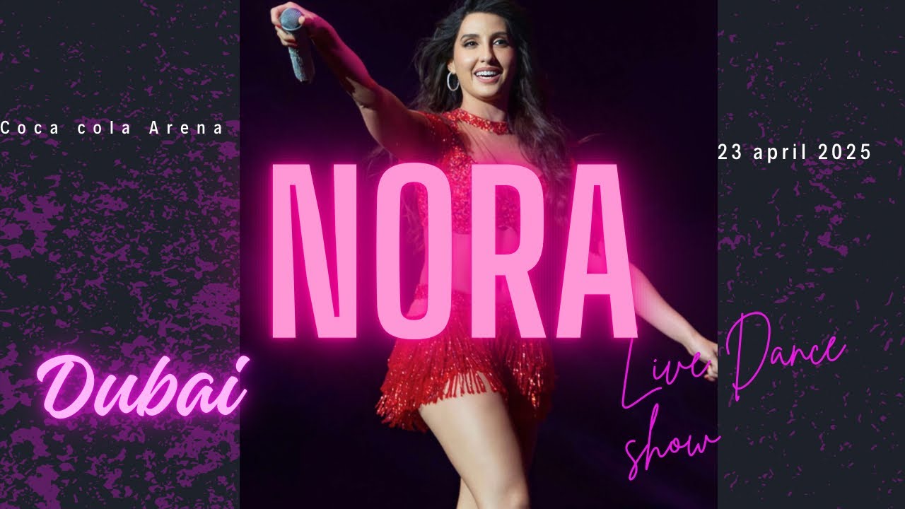 Nora Fatehi Dance performance Dubai | Nora fatehi Dubai  Coco cola arena ❤️❤️❤️❤️❤️
