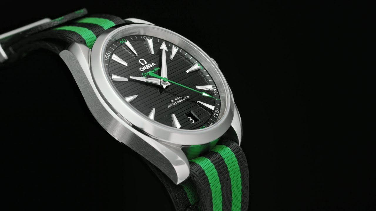 Seamaster Aqua Terra Golf in Green | OMEGA