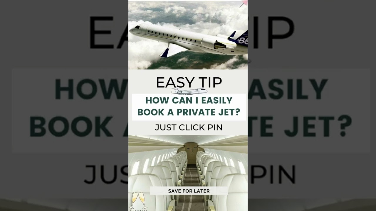 ✈️ The Easiest Way To Book A Private Jet 👆✈️