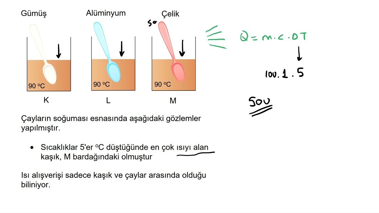 2024 MSÜ Fizik Hatalı Isı Sıcaklık Sorusu Açıklaması
