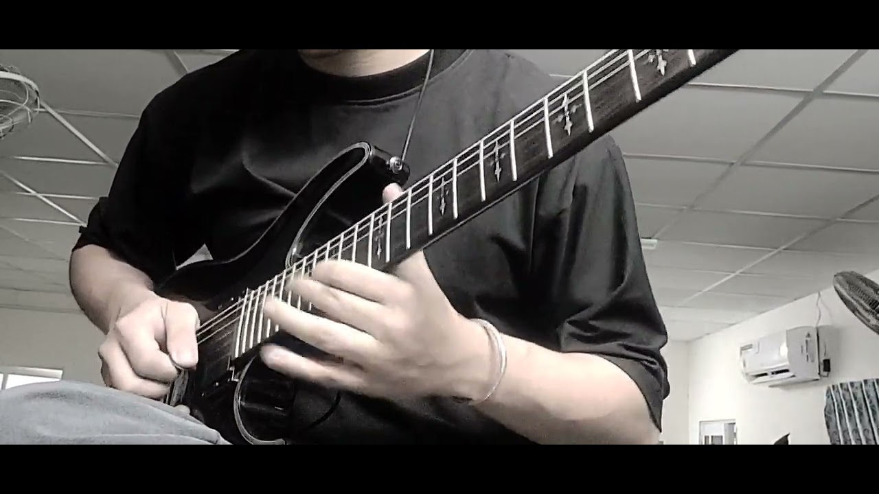 Jeff Loomis style metal solo