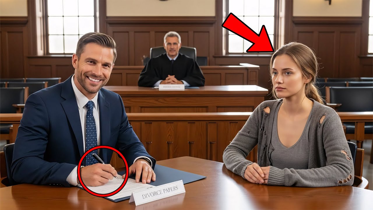 He Signed The Divorce Papers Mocking Her, Until The Judge Read Her Father’s Will