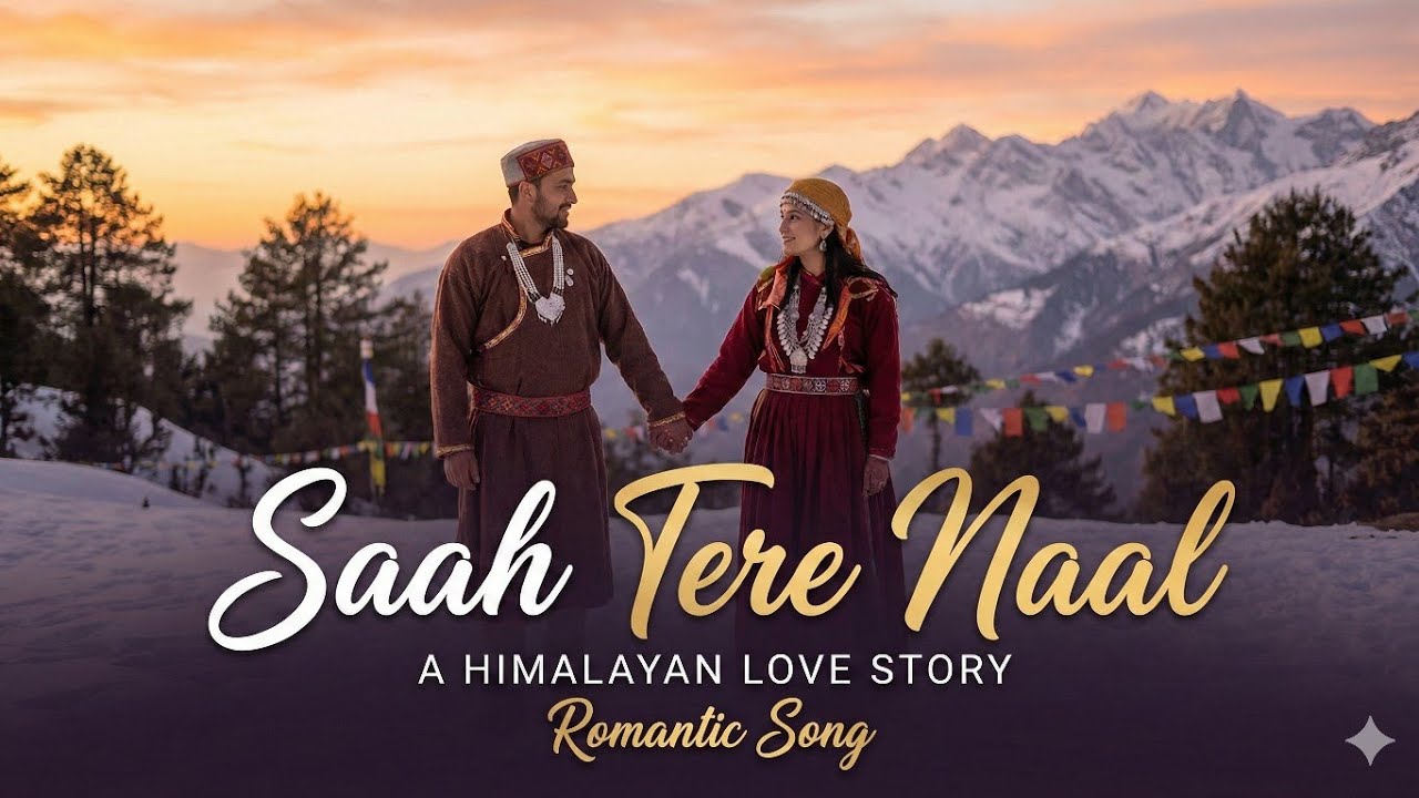 ਸਾਹ ਤੇਰੇ ਨਾਲ | Saah Tere Naal | Romantic Punjabi Song 2026 | Himalayan Love Story | Romance