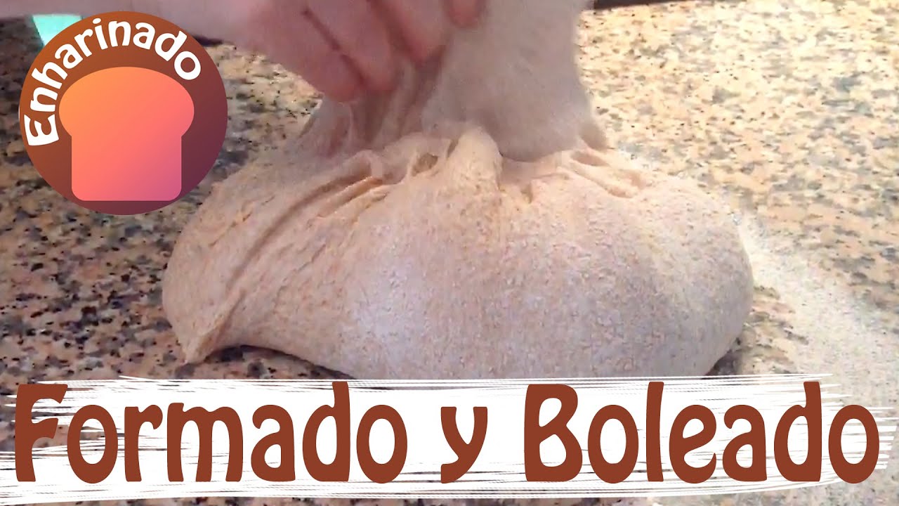 Formado y boleado de una masa - www.enharinado.com