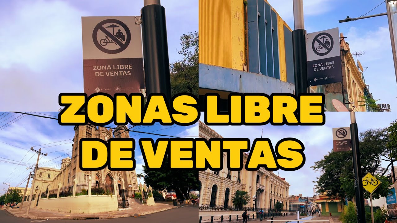 LAS VENTAS INFORMALES ESTÁN  PROHIBIDAS EN EL CENTRO HISTÓRICO DE SAN SALVADOR, EL SALVADOR