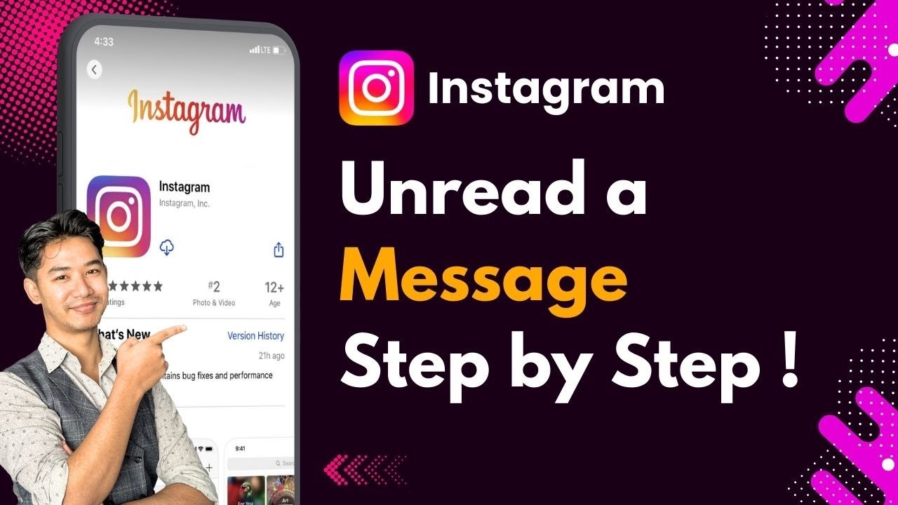 How To Unread A Message On Instagram !