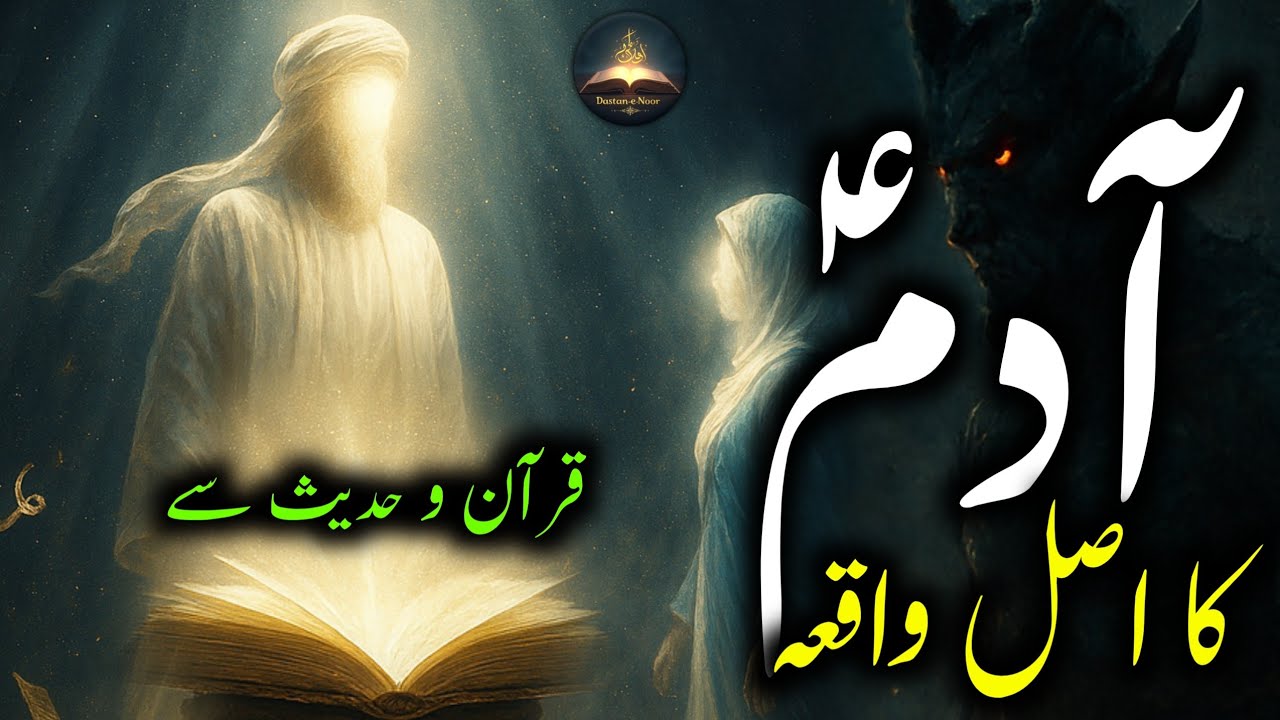 Hazrat Adam (AS) Ka Mukammal Waqia | In Urdu | Dastan-e-Noor &lrm;