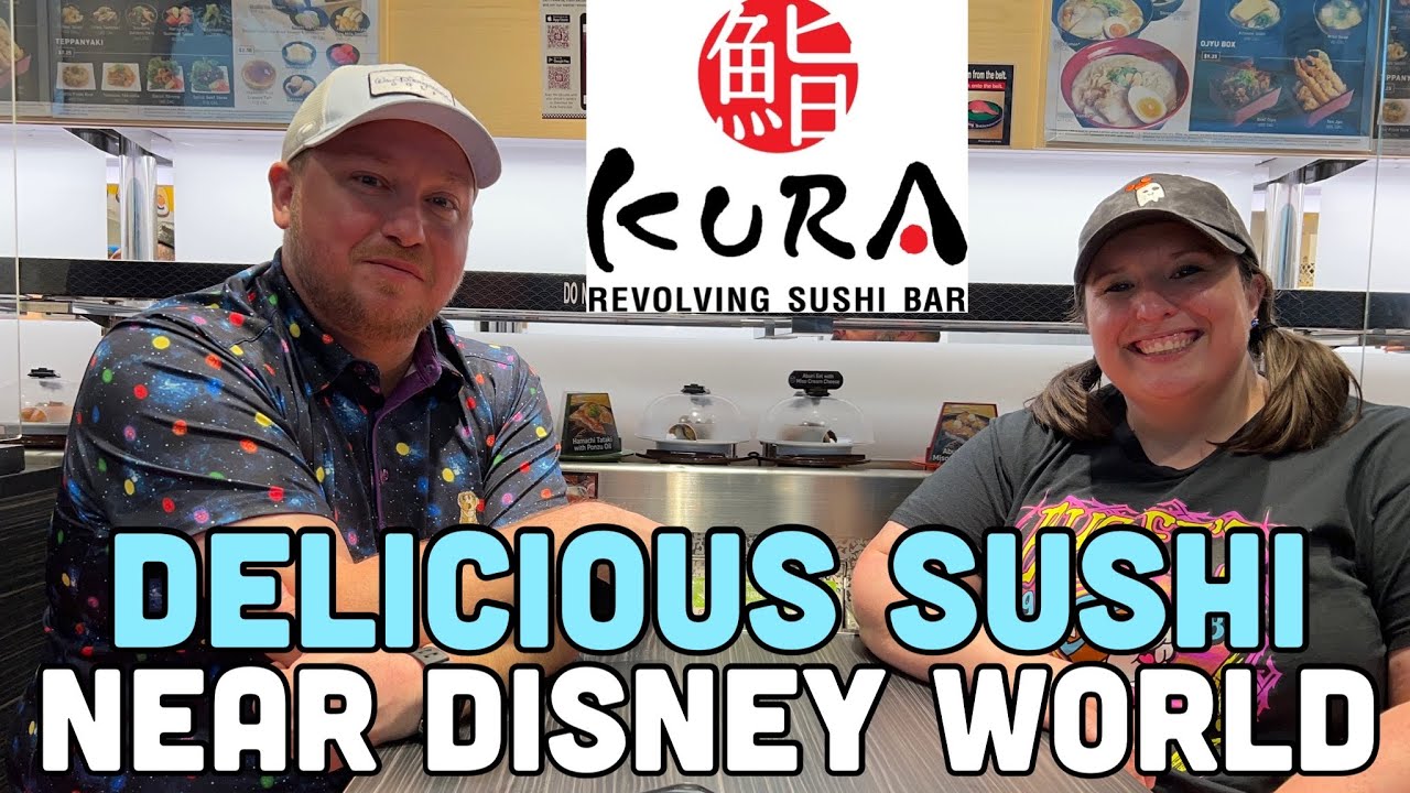 Delicious Sushi Near Disney World! Kura Revolving Sushi Bar | Orlando, FL