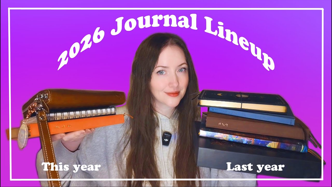 My 2026 Journal Lineup - What will I use in 2026?