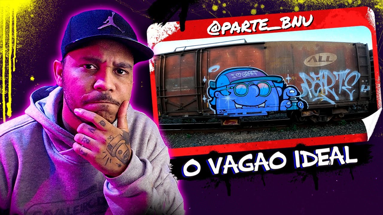 GRAFFITI NO VAGÃO DE CARGA! - React