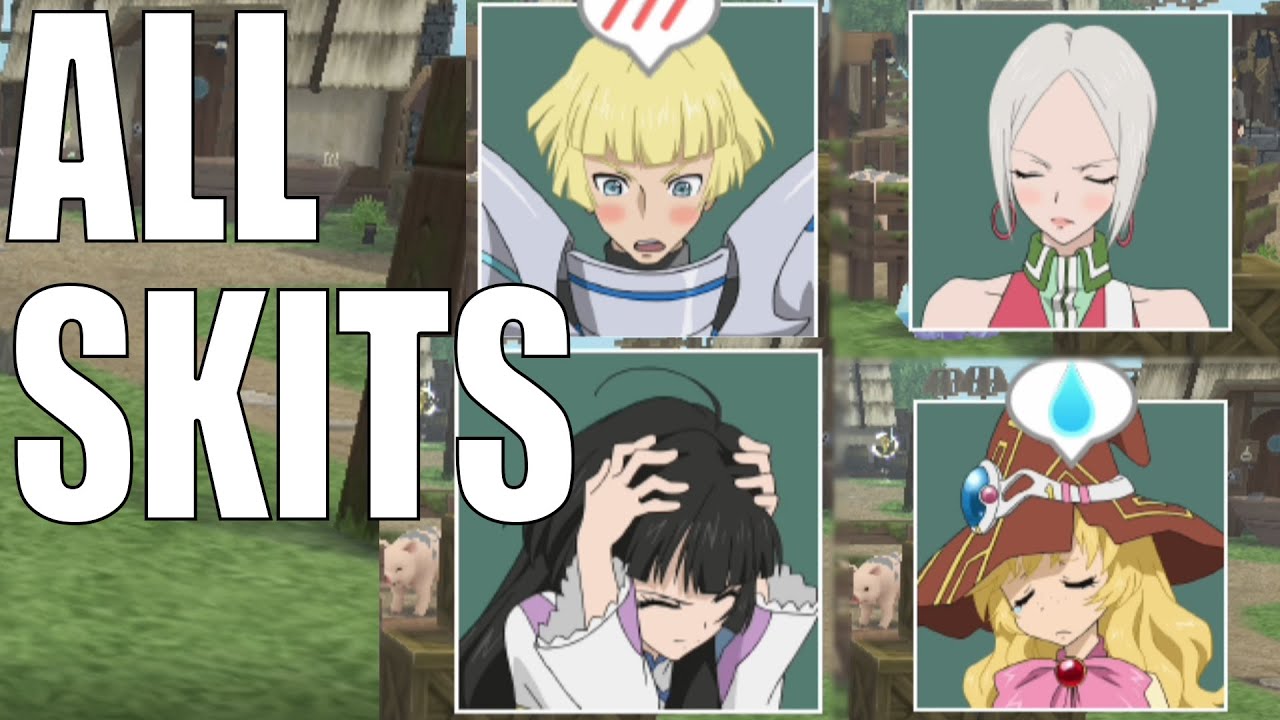 Tales of Hearts R All Skits Compilation in English