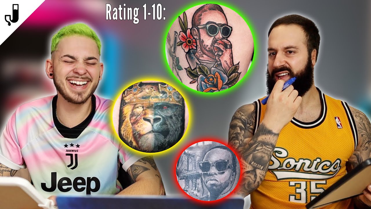 Tattoo Enthusiasts REACT & RATE Subscribers 