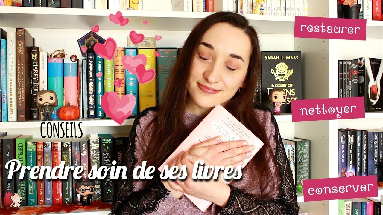 CONSEILS | Prendre soin de ses livres 🔧📚