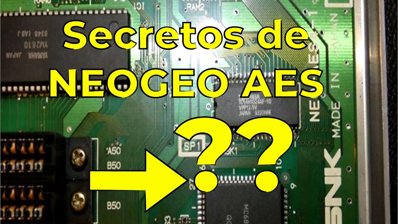 Las PCBs de Neo·Geo AES [Investigación Retro]