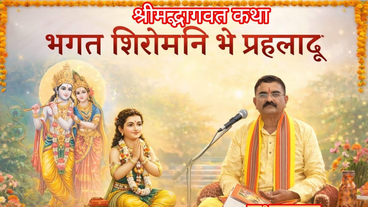 श्रीमद्भागवत कथा ll भक्त प्रह्लाद की कथा ll