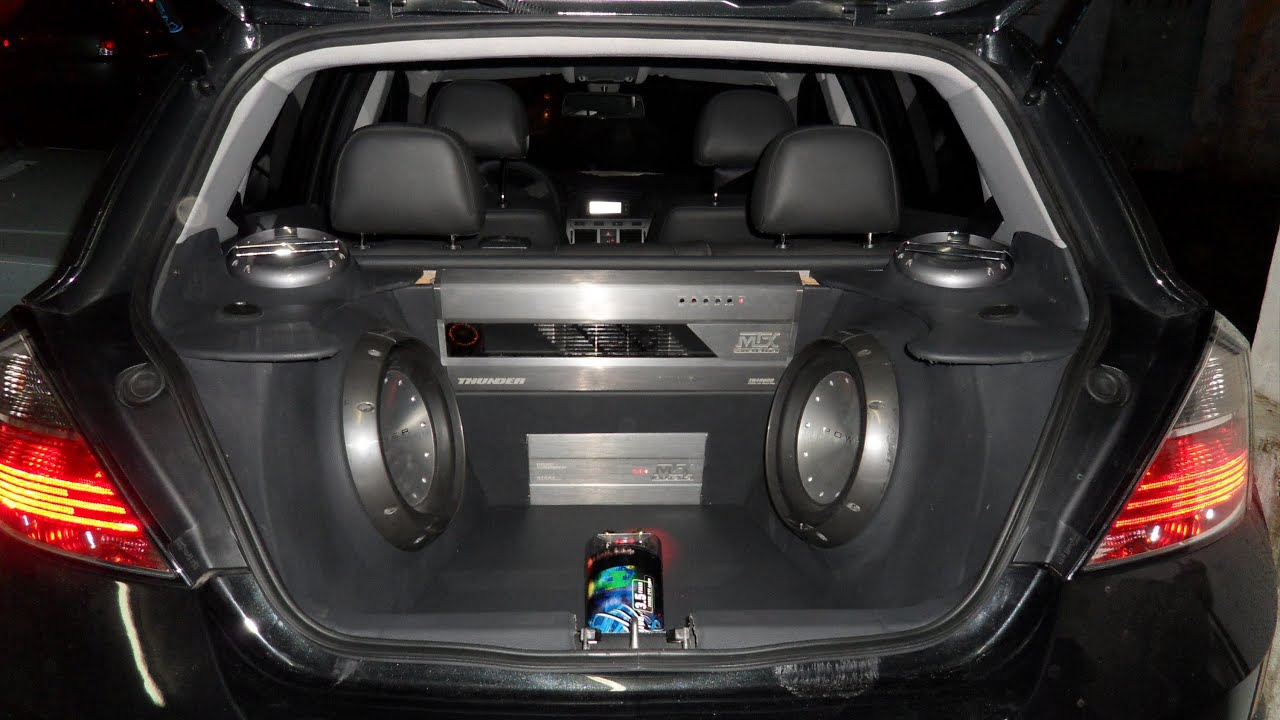 porta malas personalizado audioart vectra gtx