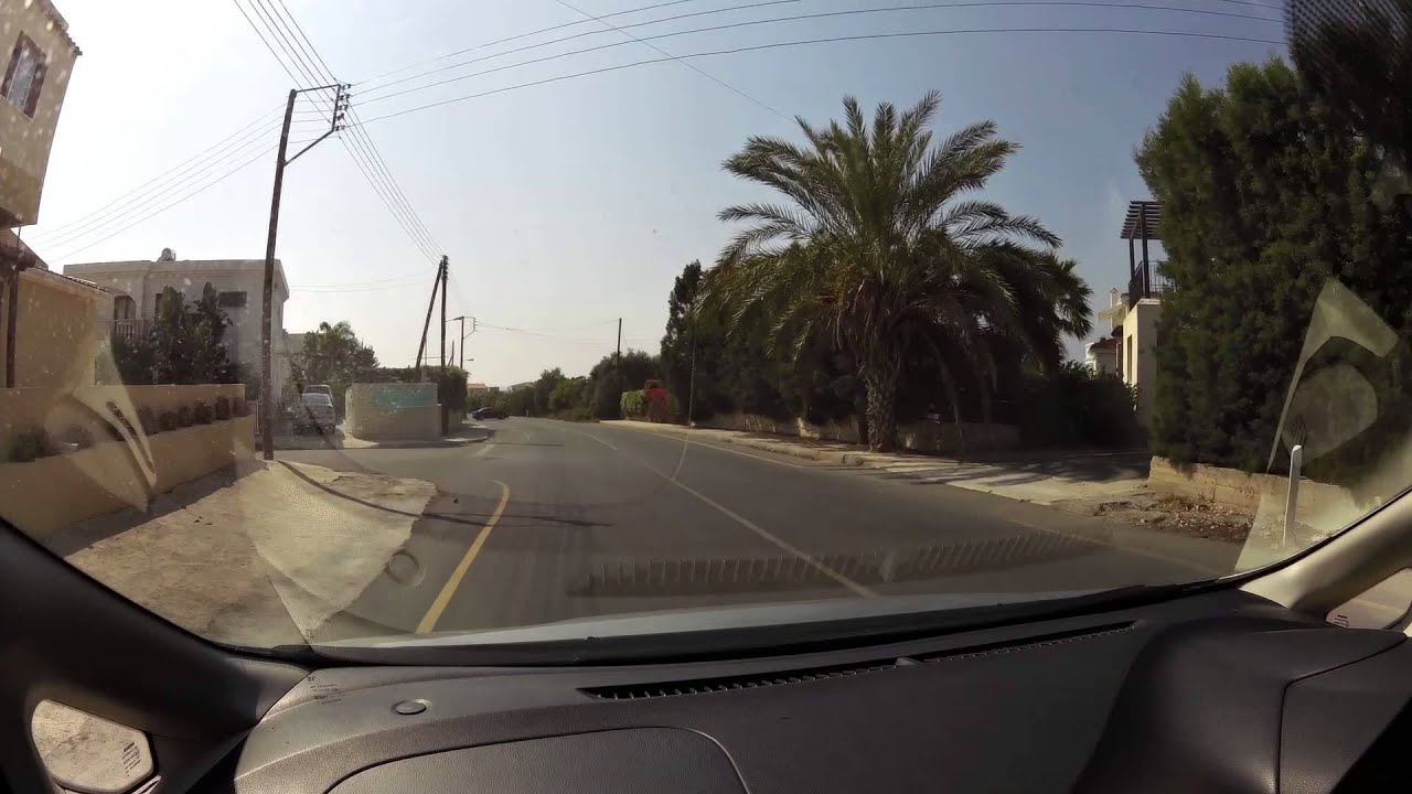 Driving in Cyprus on the left side