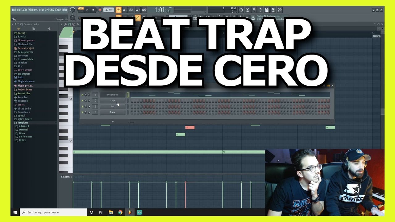 Como crear un BEAT TRAP básico en FL STUDIO [ESPAÑOL] ⚡