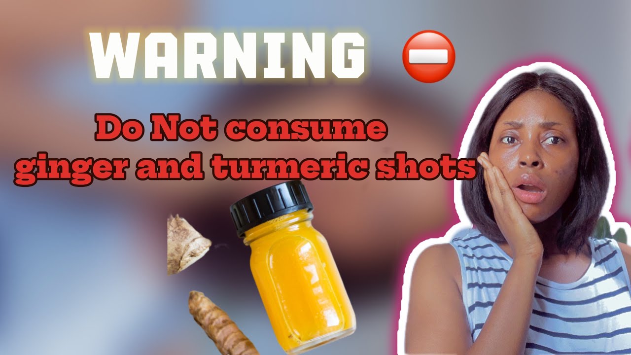 Warning ⚠️ Do not take Ginger andTurmeric Shots if you don’t want this results 😱