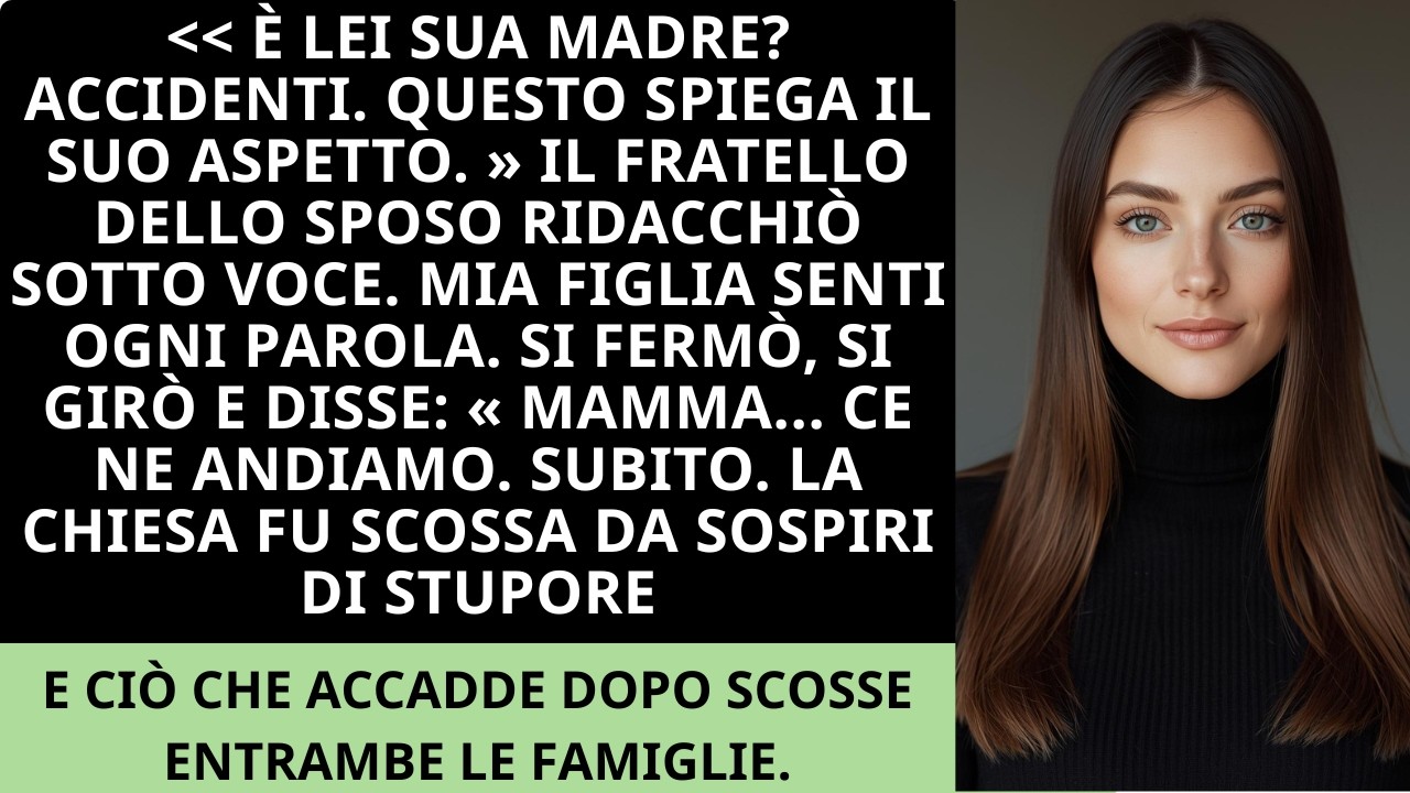 Hanno Riso di Mia Madre all Altare   Ho Annullato le Nozze e Svelato il Loro Segreto Oscuro