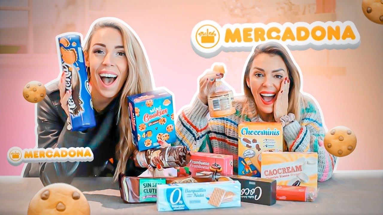 ¡¡PROBANDO TODAS las GALLETAS de MERCADONA!!🍪