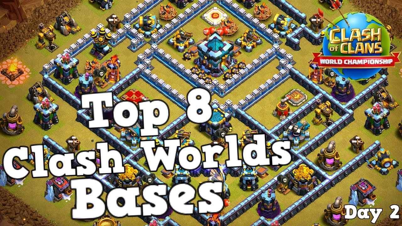 Top 8 World Championship Qualifier Day 2 TH13 Bases + Link | Best Town Hall 13 Pro Base Designs