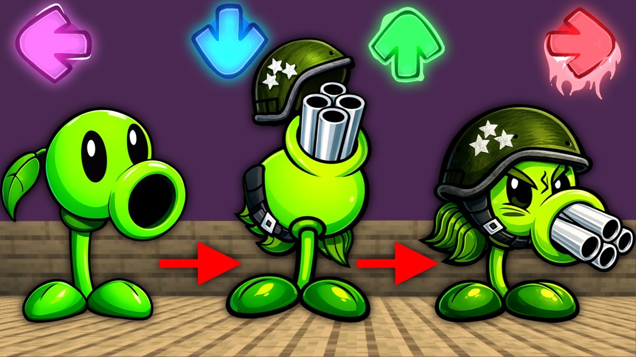Растения против рэперов | PVZ | Тест персонажей FNF | Геймплей против моей игровой площадки