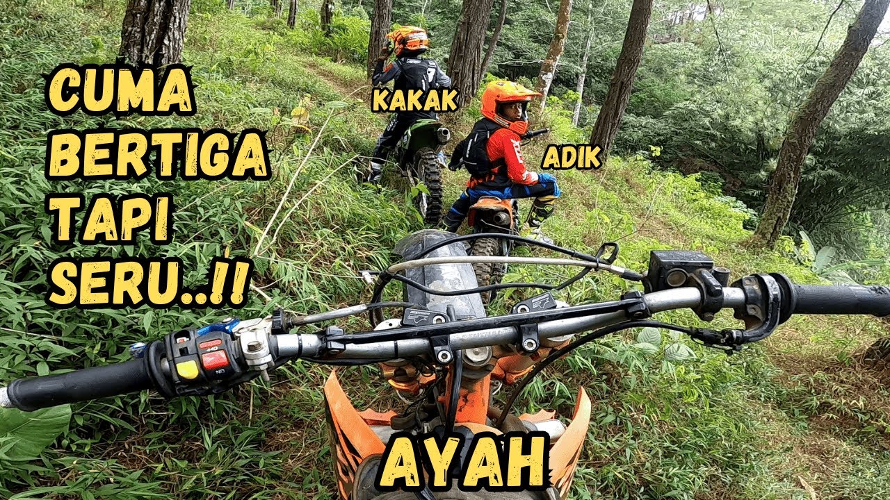 TRACK  INI UDAH 2 TAHUN GAK DI PAKAI..!!! KAMI CUMA BERTIGA