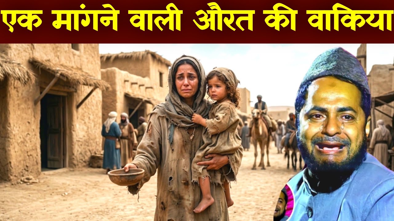 Ek mangne wali aurat ki dardnak Waqia emotional takrir by Maulana Jarjis ansari 