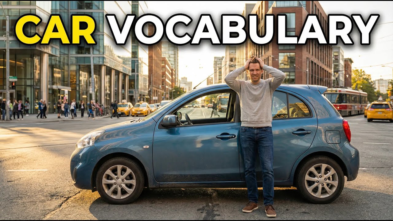 “Car Vocabulary for Daily Use – English Phrases You Must Know”