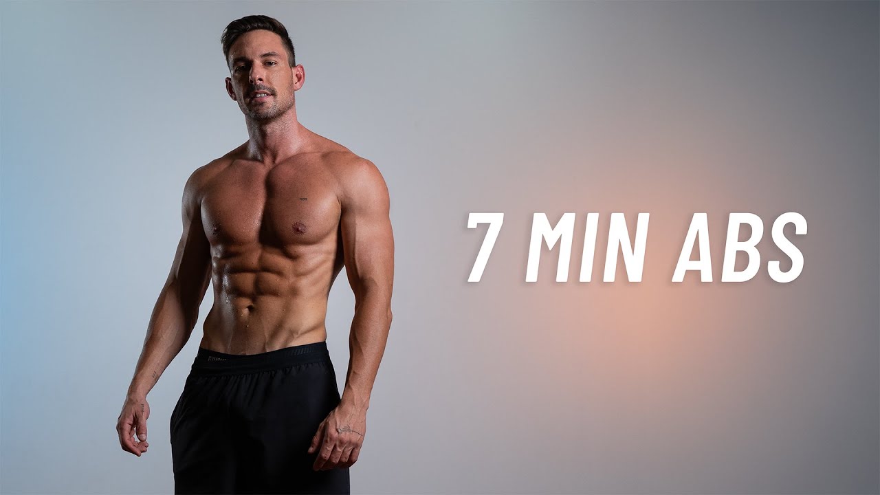 7-МИНУТНАЯ ТРЕНИРОВКА НА ПРЕСС - Sixpack дома (без оборудования)