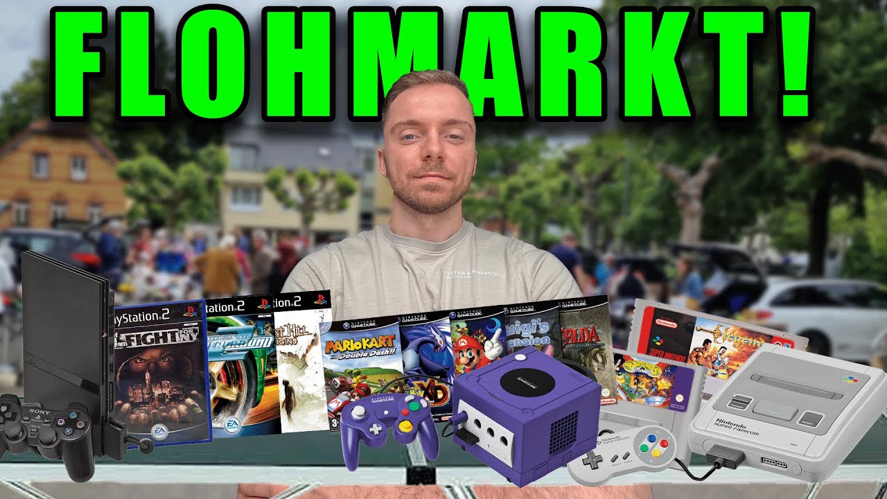 Ich mache selber Flohmarkt und verkaufe meine Spiele und vieles Mehr!
