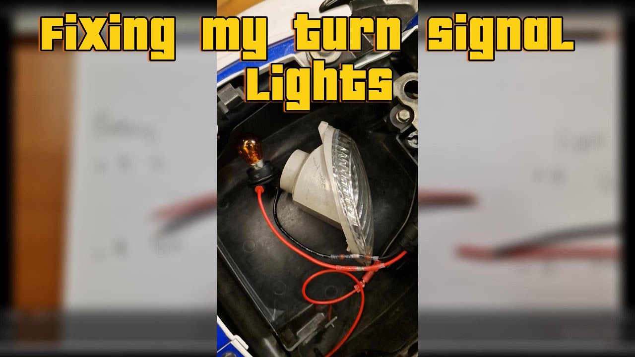 Fixing my hayabusa turn signal problem