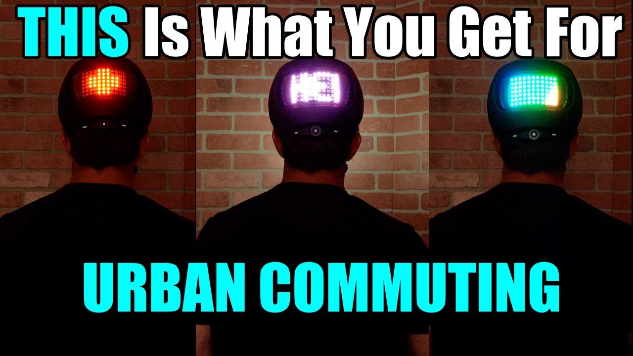 Lumos Matrix Smart and Bright Urban Commuting Helmet