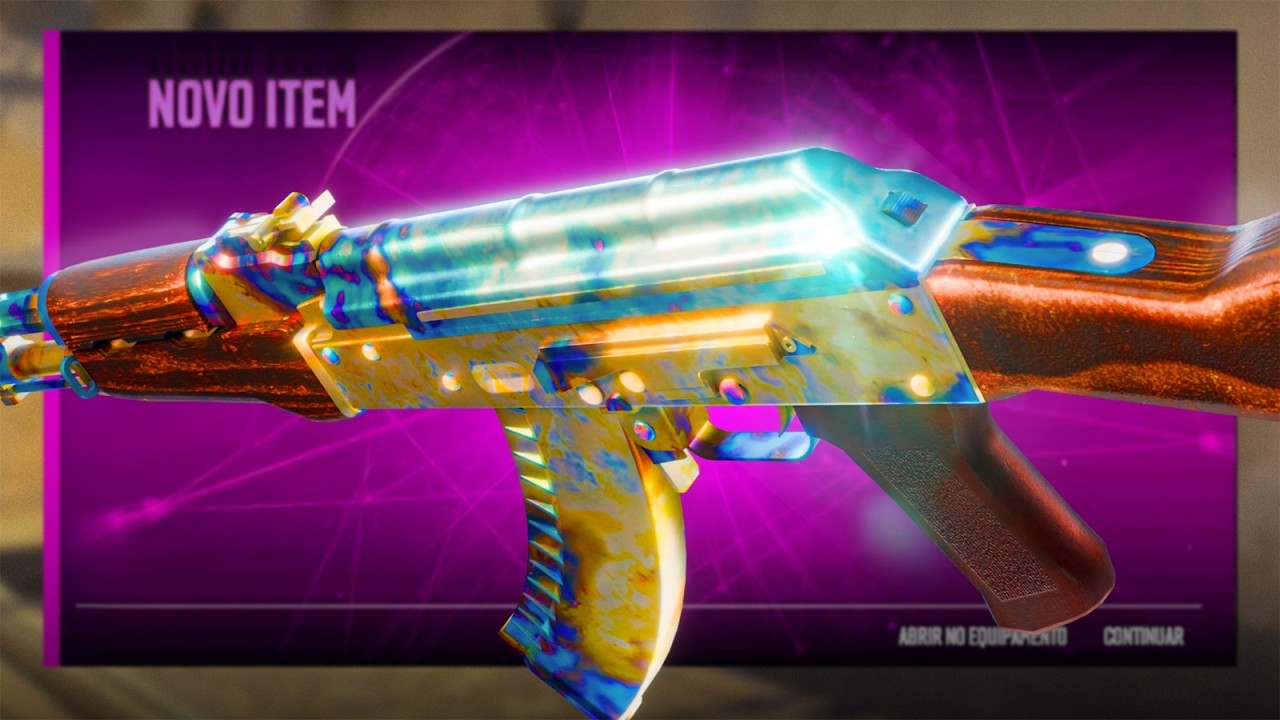 ELE ABRIU 1000 CAIXAS E DROPOU AK BLUE GEM NO CS2