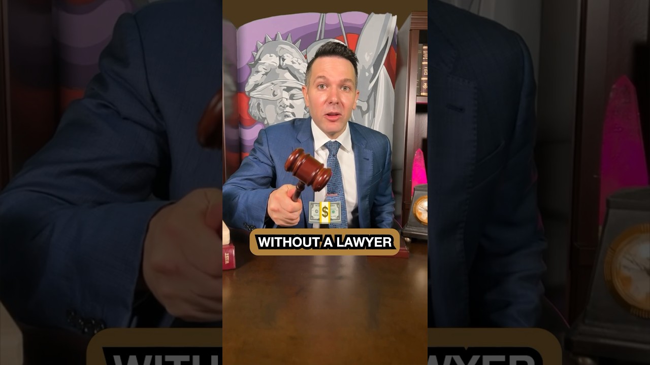 Want To Sue WITHOUT A Lawyer? #law #education