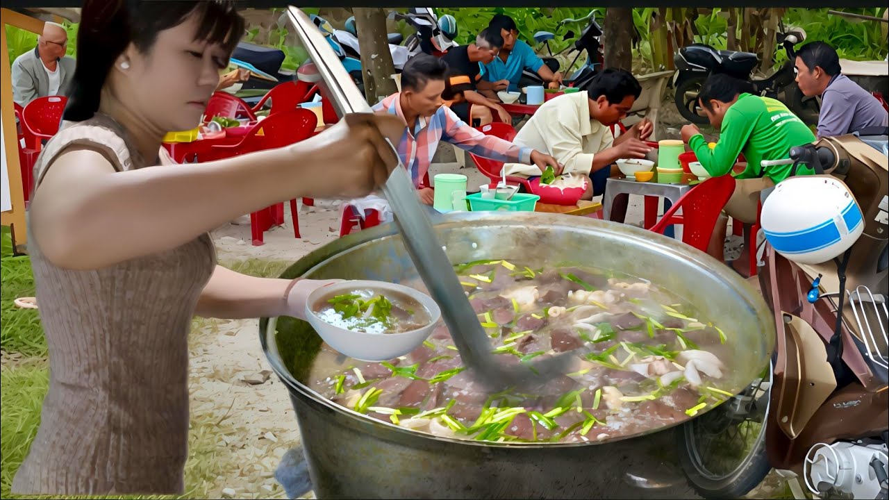 20k cháo lòng quê: Dân dã gây nghiện