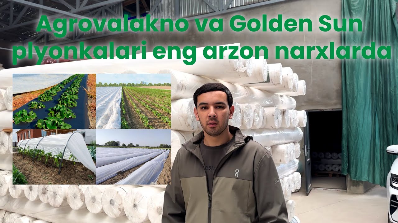 Golden sun plyonkalari va Qishgi mavsum uchun AGROVALAKNO maxsulotlari