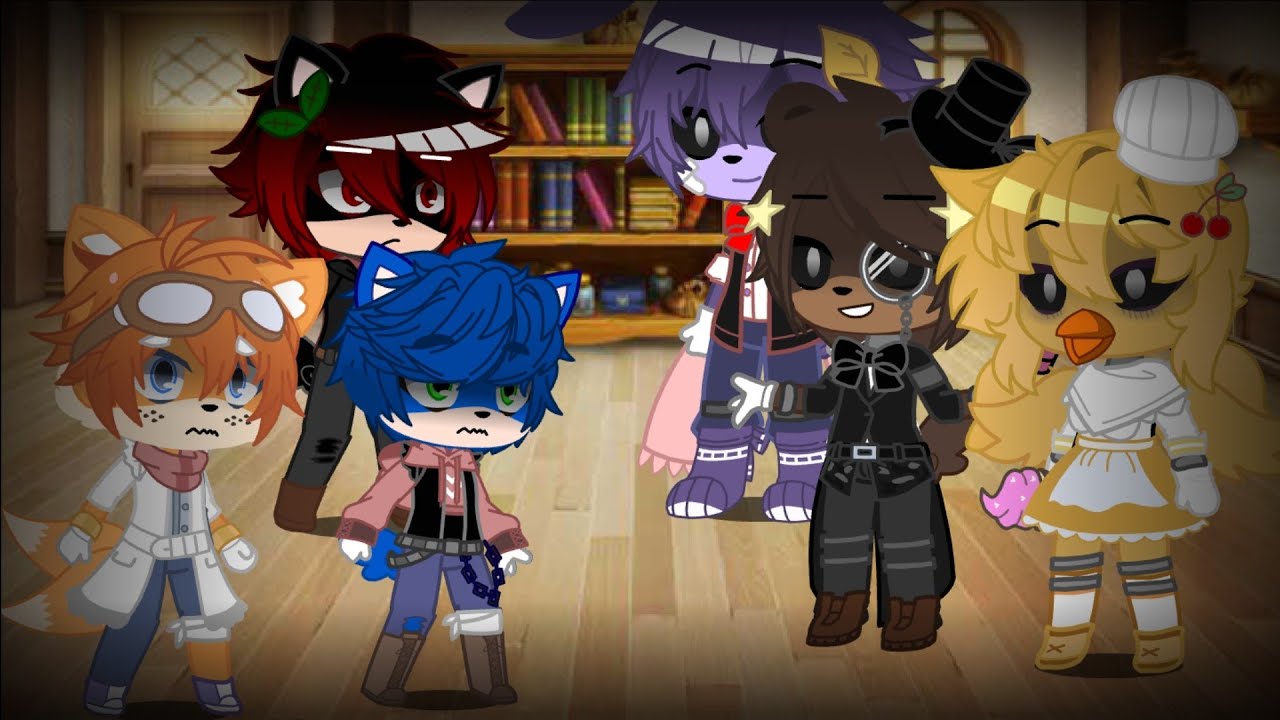 °•° FNAF 1 meet Sonic / Gacha club°•° {Ep 1 - Welcom to our home}