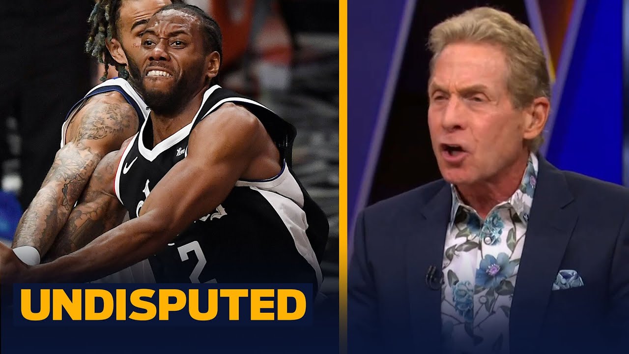 Skip Bayless throws away his Kawhi shoes after Clippers 
