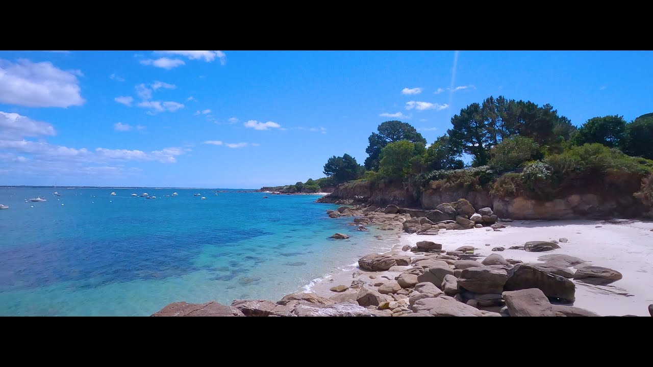 Finistère, de Cap coz à Beg meil, 4K.