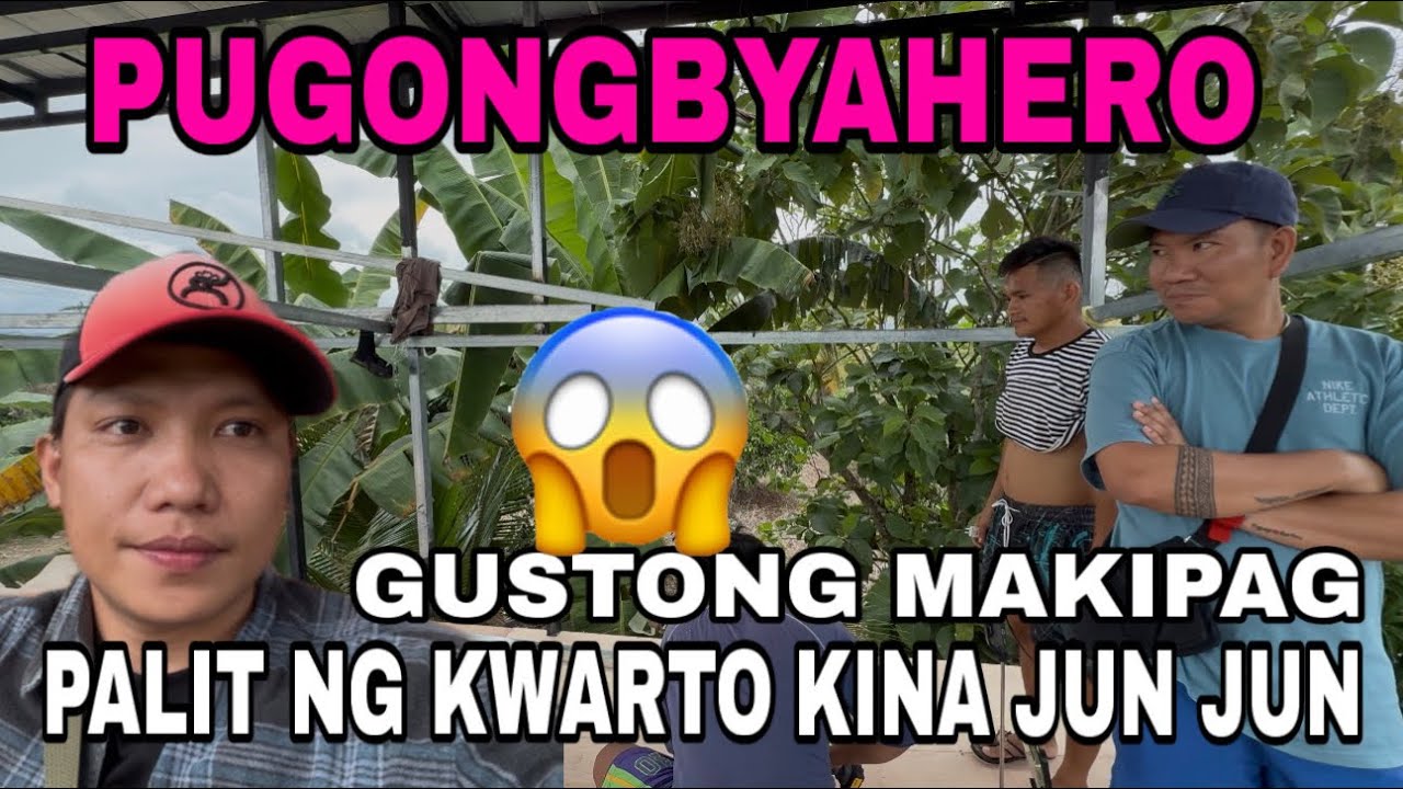 @PugongByahero gustong makipag palit ng kwarto kina Jun jun 😱