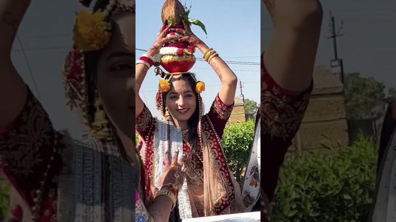 Gujarati wedding tradition GOTIDO GHADA GHADOLI #shorts #youtuber #viral #trending #love #wedding