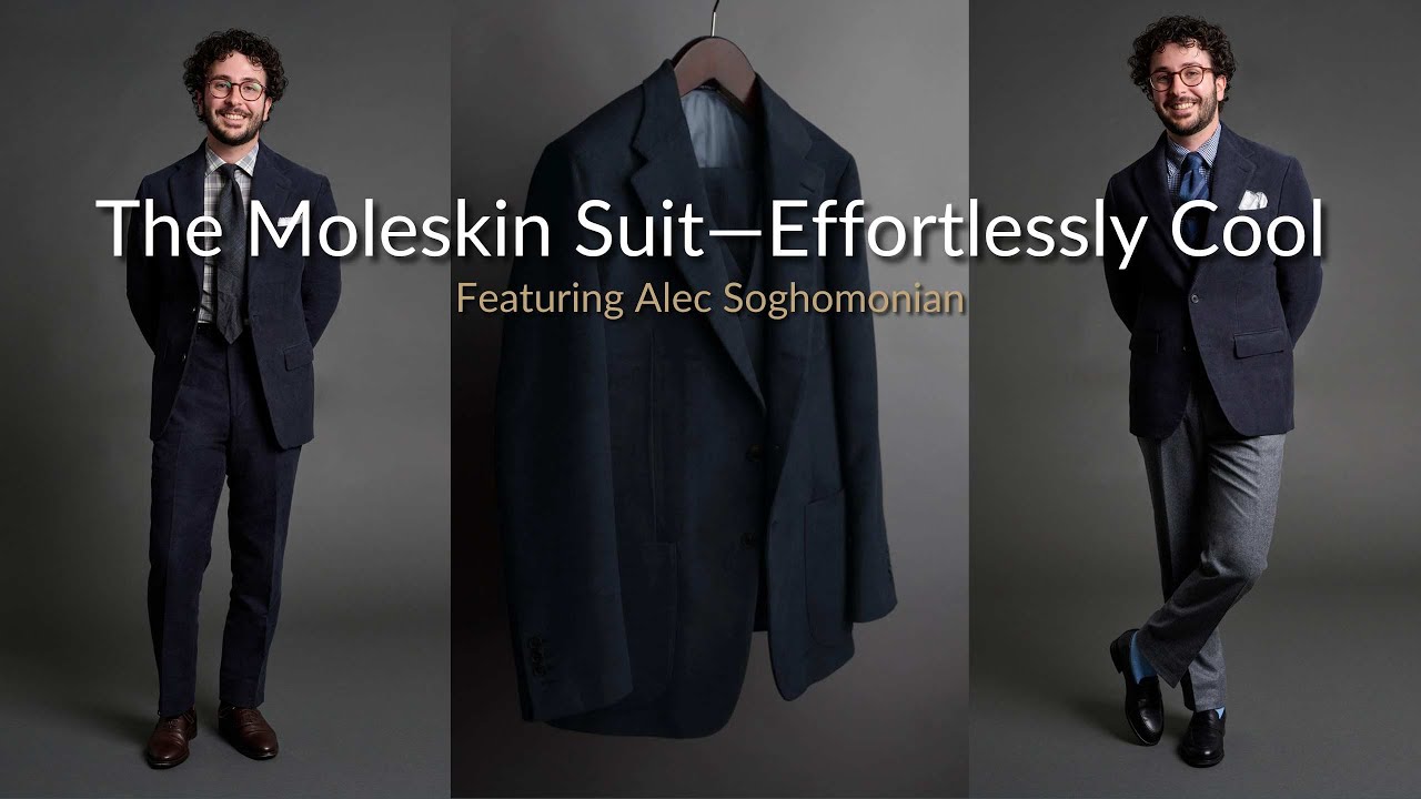 Moleskin&mdash;The Effortlessly Cool Suit That Gets Better With Time