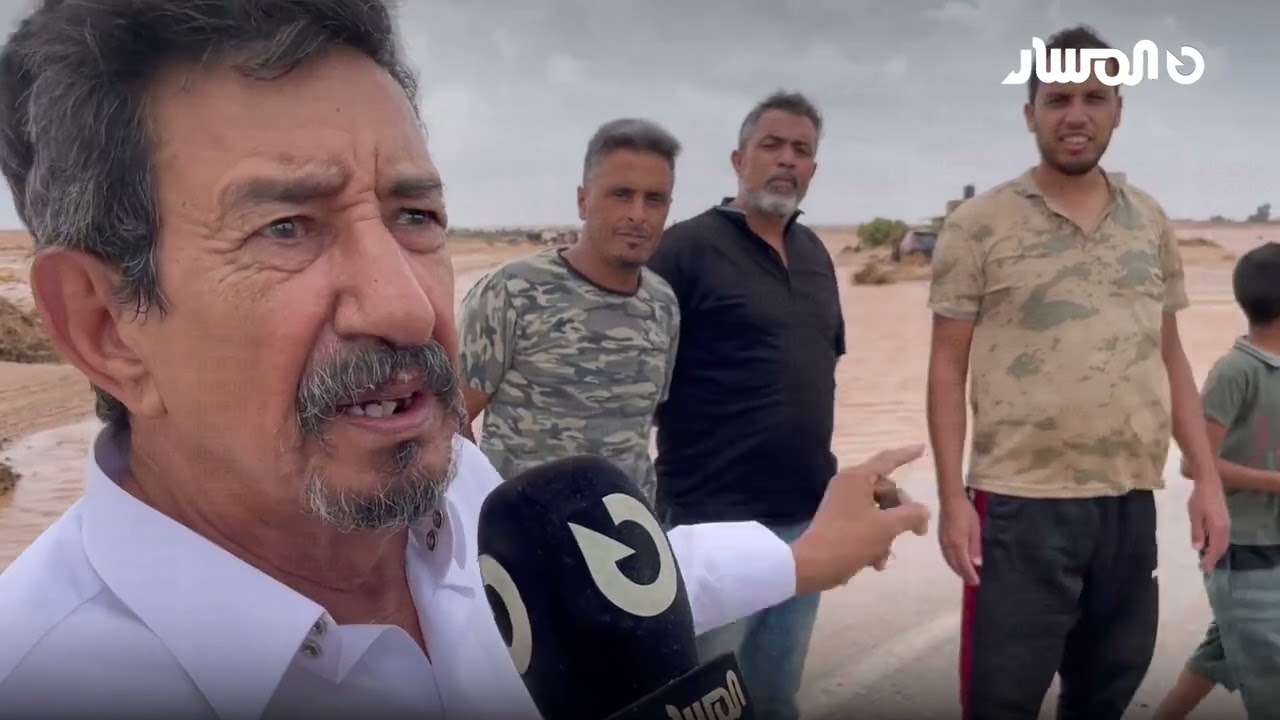 كاميرا تلفزيون المسار تلتقي الأهالي في وادي الحسي والتميمي شرق مدينة درنة