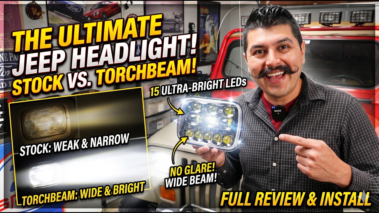 TorchBeam LED Headlights Review (H6054)
