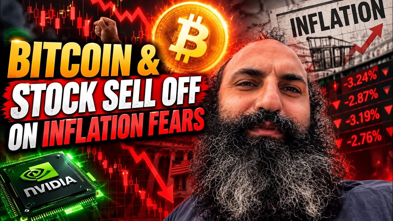 РАСПРОДАЖА BITCOIN И АКЦИЙ ИЗ-ЗА ОПАСЕНИЙ ИНФЛЯЦИИ